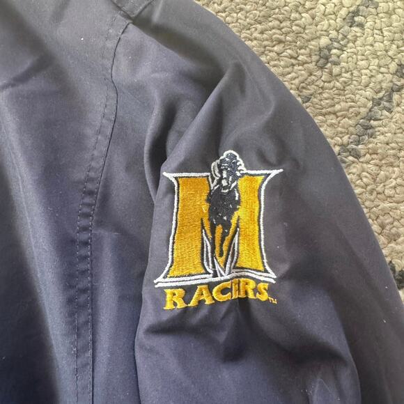 Vtg Murray State Ravers V neck Windbreaker Pullover CS Crable Sportswear Sz XL - Picture 2 of 9
